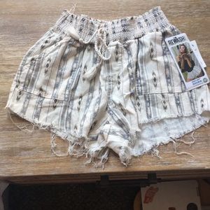 Rewash fabric shorts